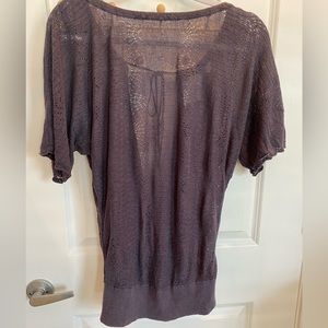 Anthropologie Grey shirt US M